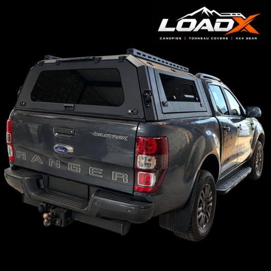 Ford Ranger 2012-2022 Steel Glass Side Door Canopy